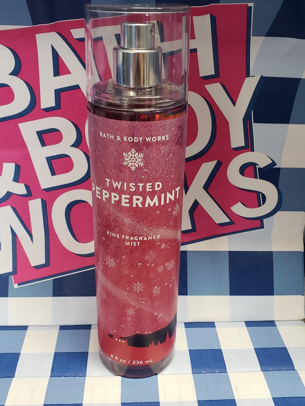 BBW Twisted Peppermint Fine Fragrance Body Mist